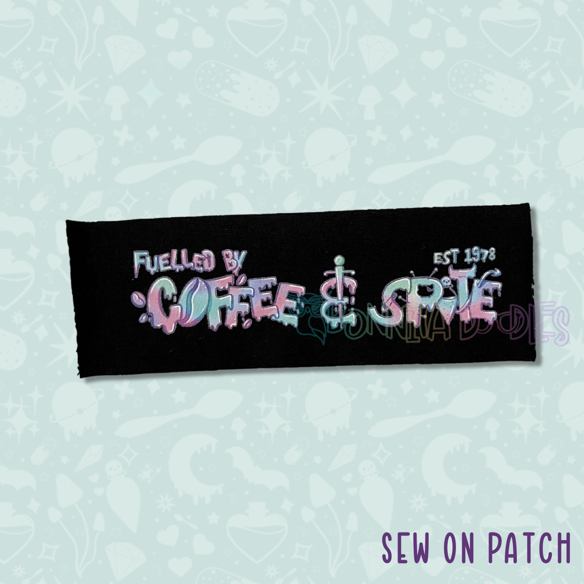 Coffe & Spite Phrase Patch