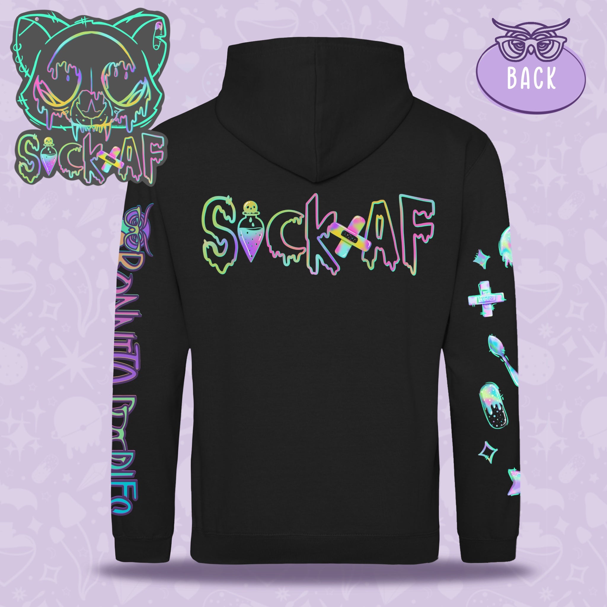 SiCk Af | Unisex Pull Over Hoodie | Made to Order