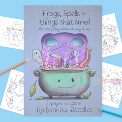 Inktober Colouring Pack