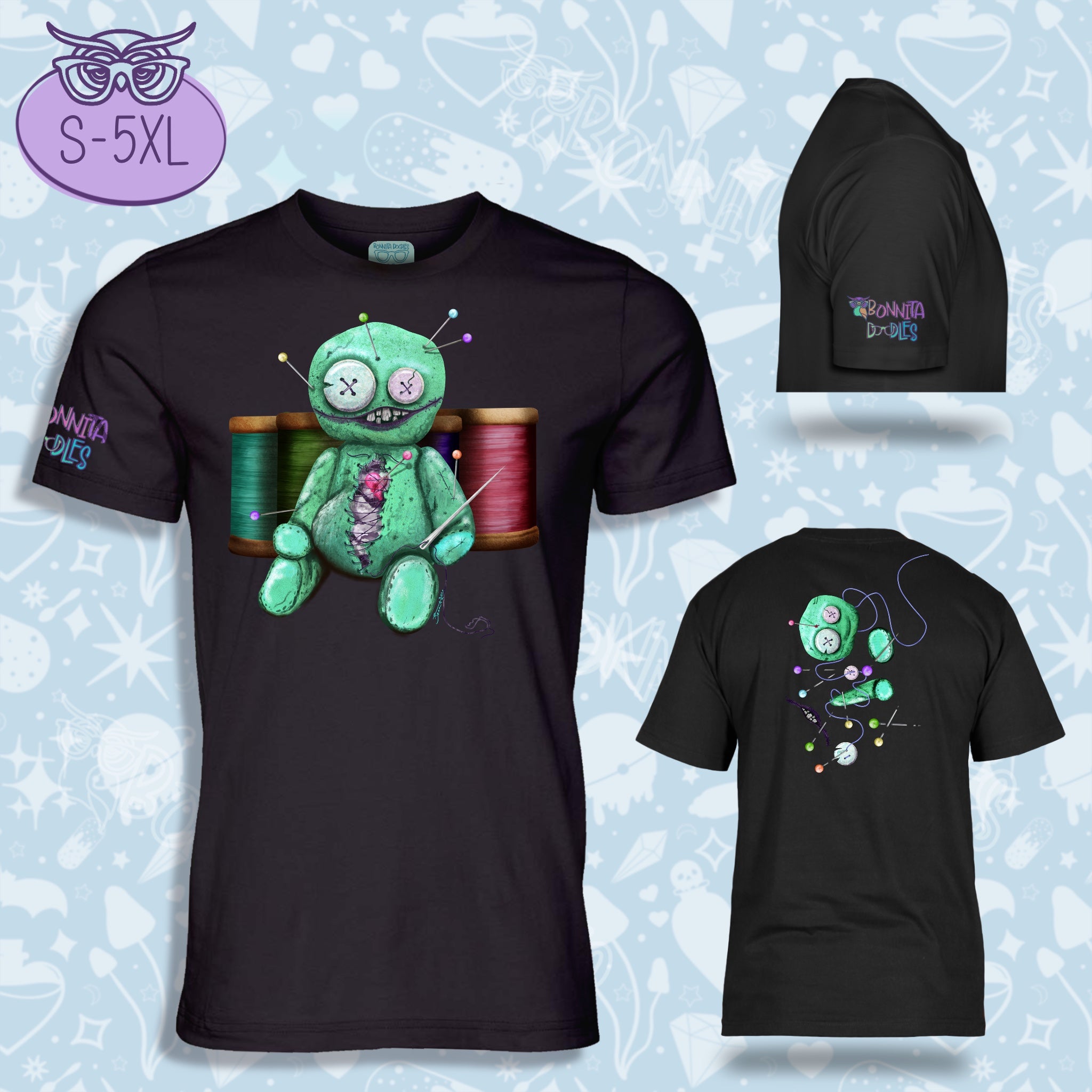 Stitches Voodoo Doll | Unisex T-Shirt | Made to order