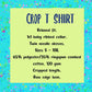 Crop Tee Existing Hurts Hedgehog XL