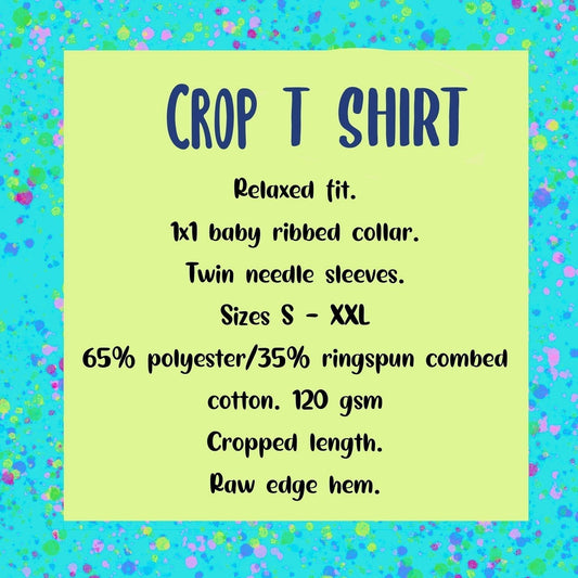 Crop Tee R U OK? 2XL