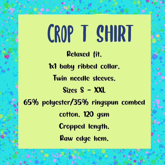 Crop Tee I'm Ok Ish - 2XL
