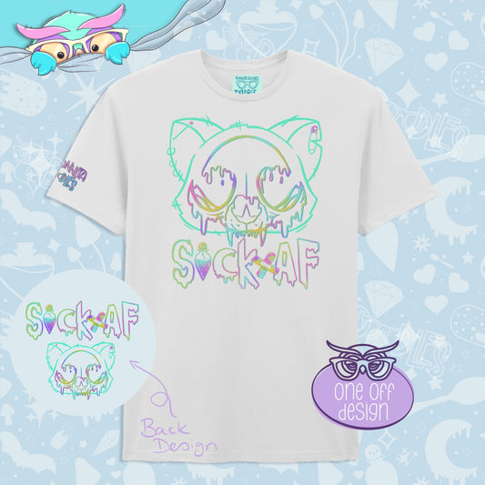 Sick Af White 2XL | Unisex T Shirt | One off