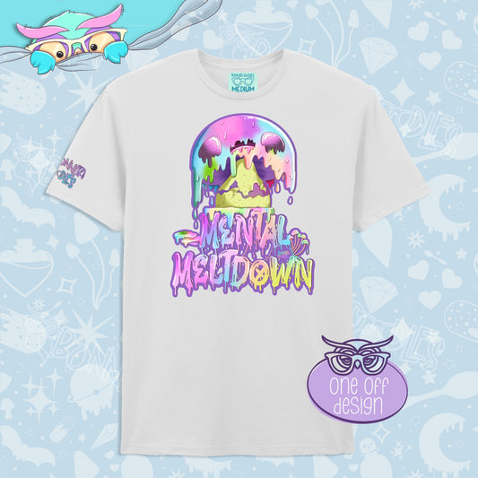 Mental Meltdown Medium | Unisex T Shirt | One off