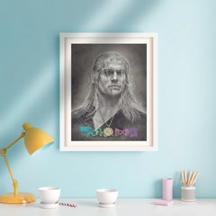 The Witcher - Henry Cavil - Pencil drawing