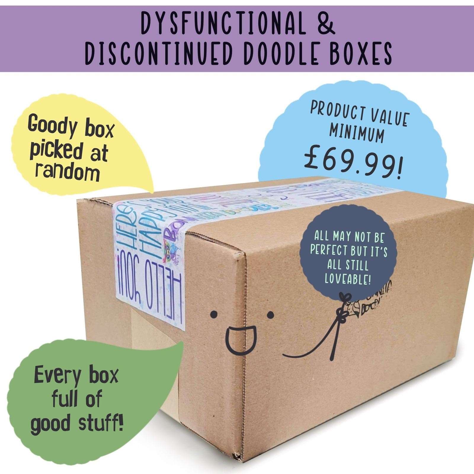 Dysfunctional doodle blind boxes