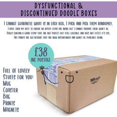Dysfunctional doodle blind boxes