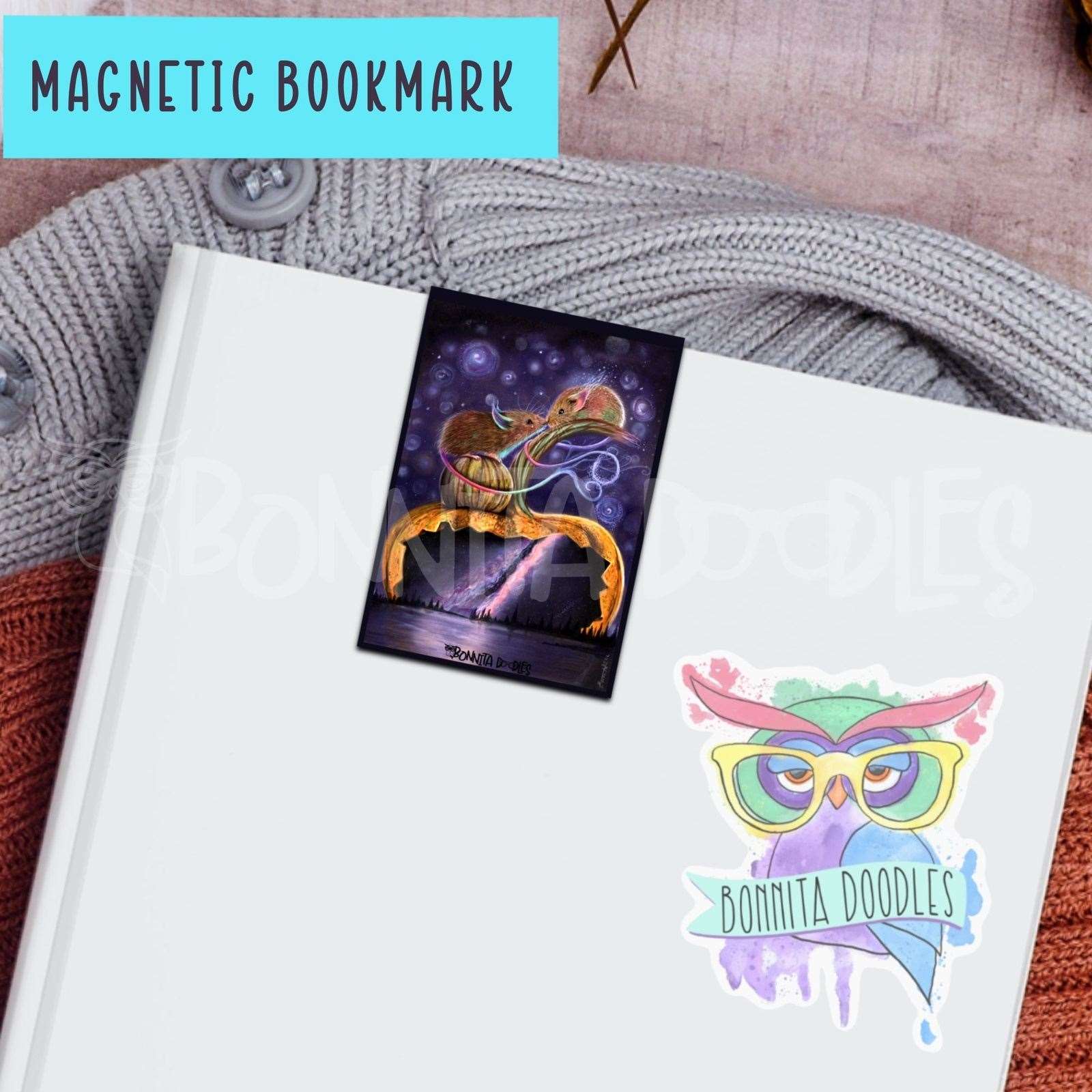 Final goodbye mice magnetic bookmark - the perfect gift