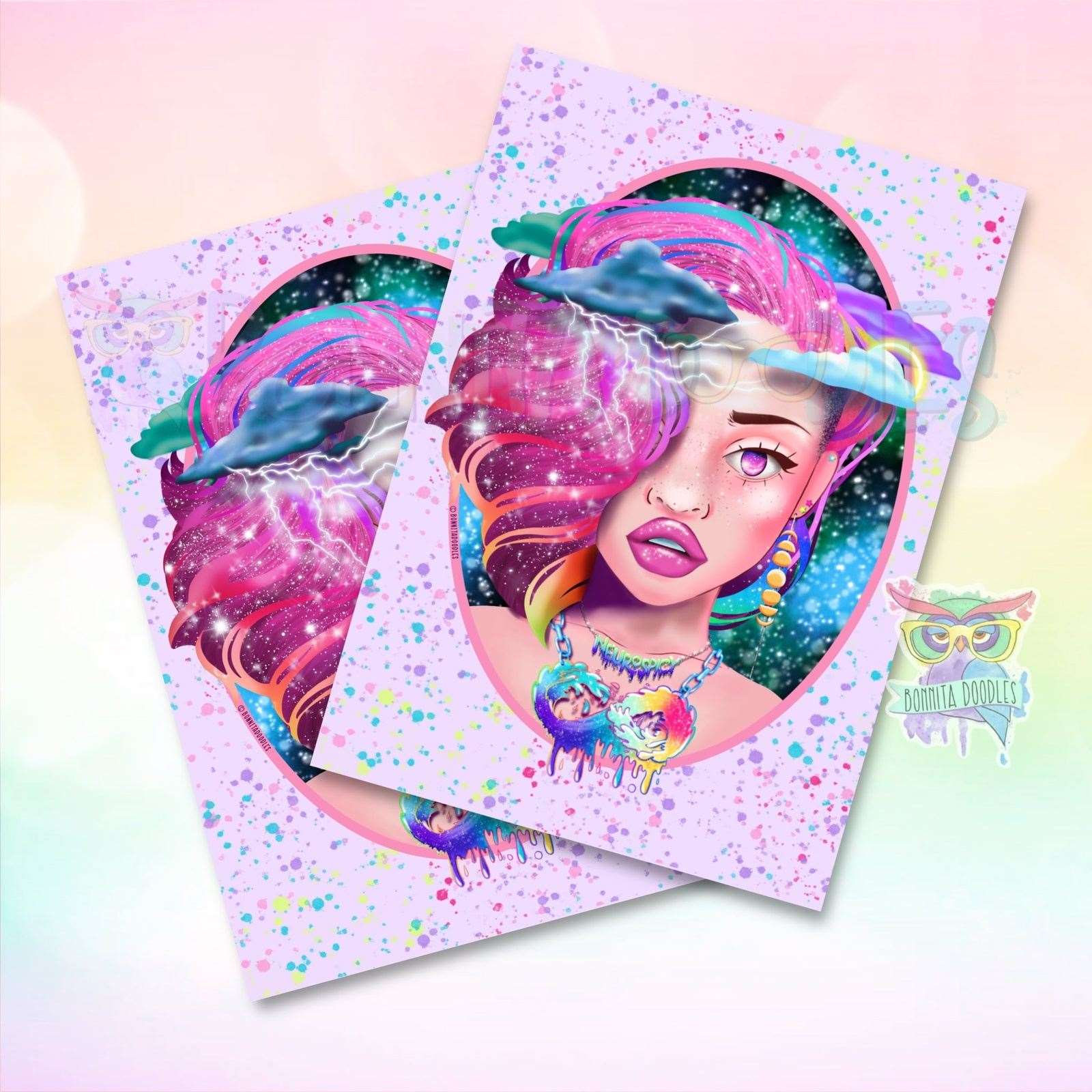 Neurospicy art print - Autism, ADHD and many more