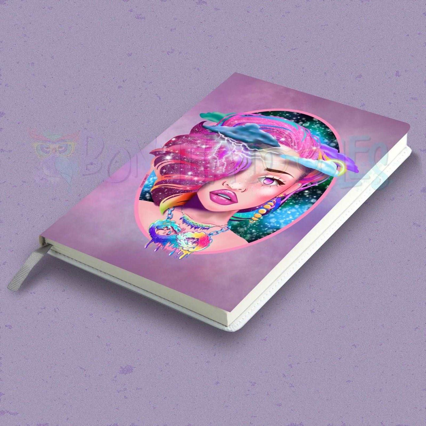 Neurospicy Leather feel journal customisable - notebook - perfect gift