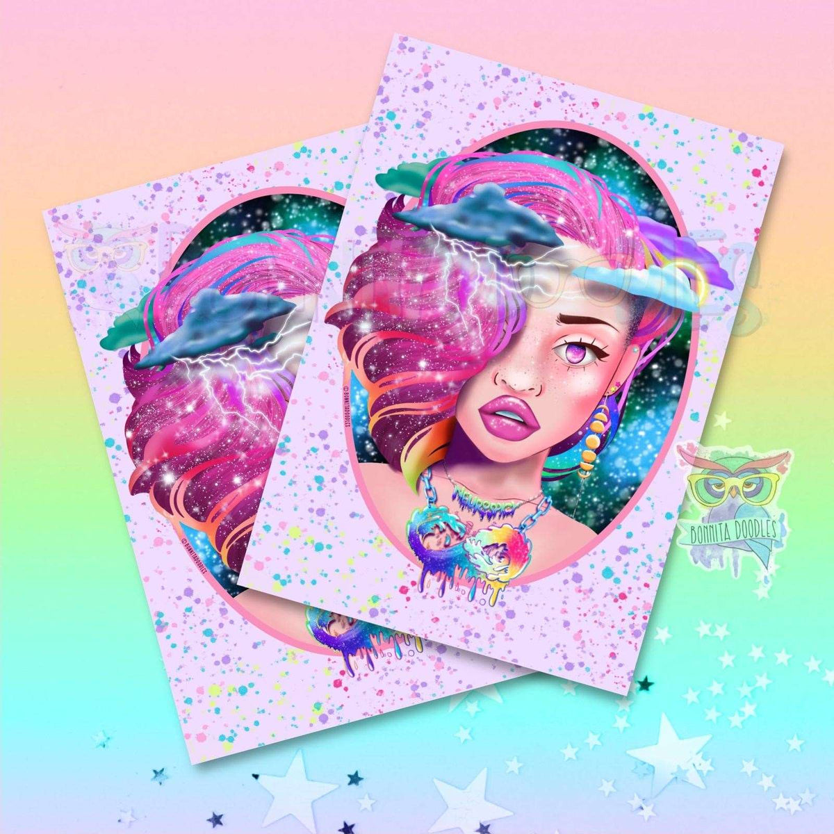 Neurospicy art print - Autism, ADHD and many more