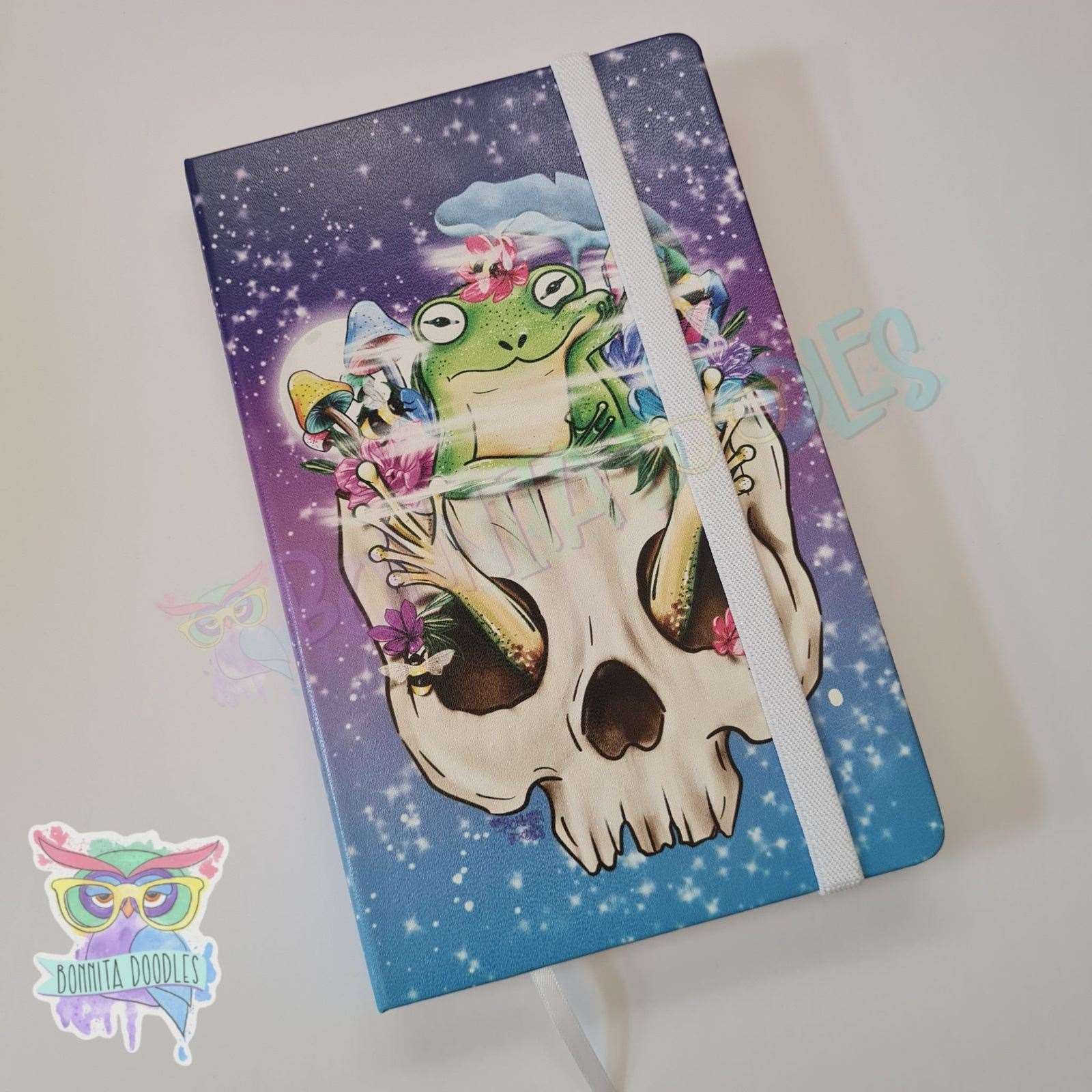 Brain frog journal - notebook - perfect gift