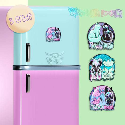 Large Acrylic Magnet - 3 designs available
