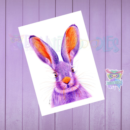 Amethyst - Hare - Original drawing