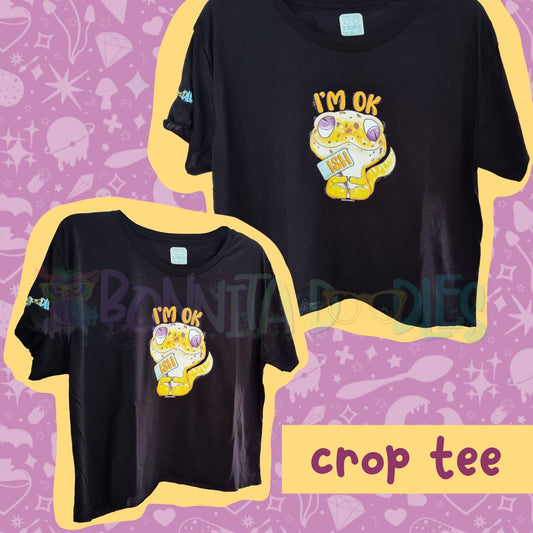 Crop Tee I'm Ok Ish - 2XL
