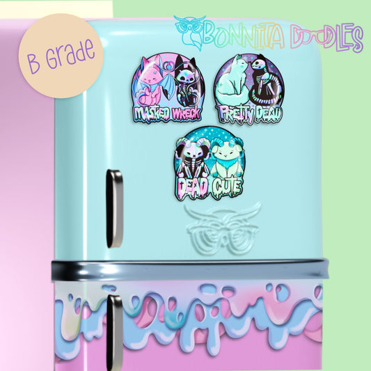Large Acrylic Magnet - 3 designs available