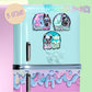 Large Acrylic Magnet - 3 designs available
