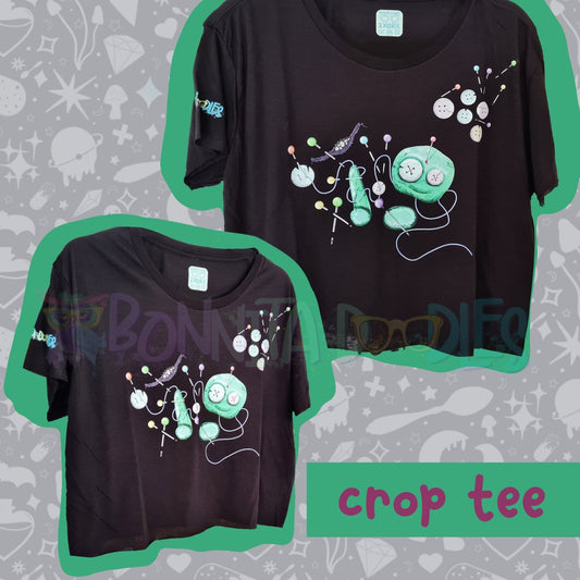 Crop Tee Stitches Large/2XL