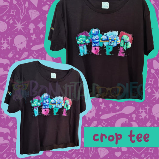 Crop Tee Nope vodoo dolls 2XL