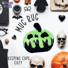 poison apple Mini / Mug Rug Pattern