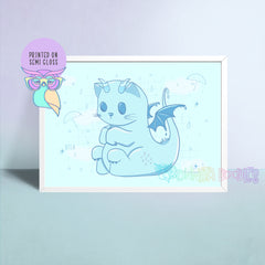 Dratz Atla Water A6 print