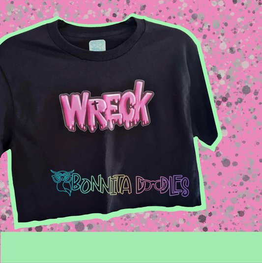 Crop Tee Wreck - Small