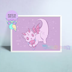 Dratz Crusoe Treasure A6 print