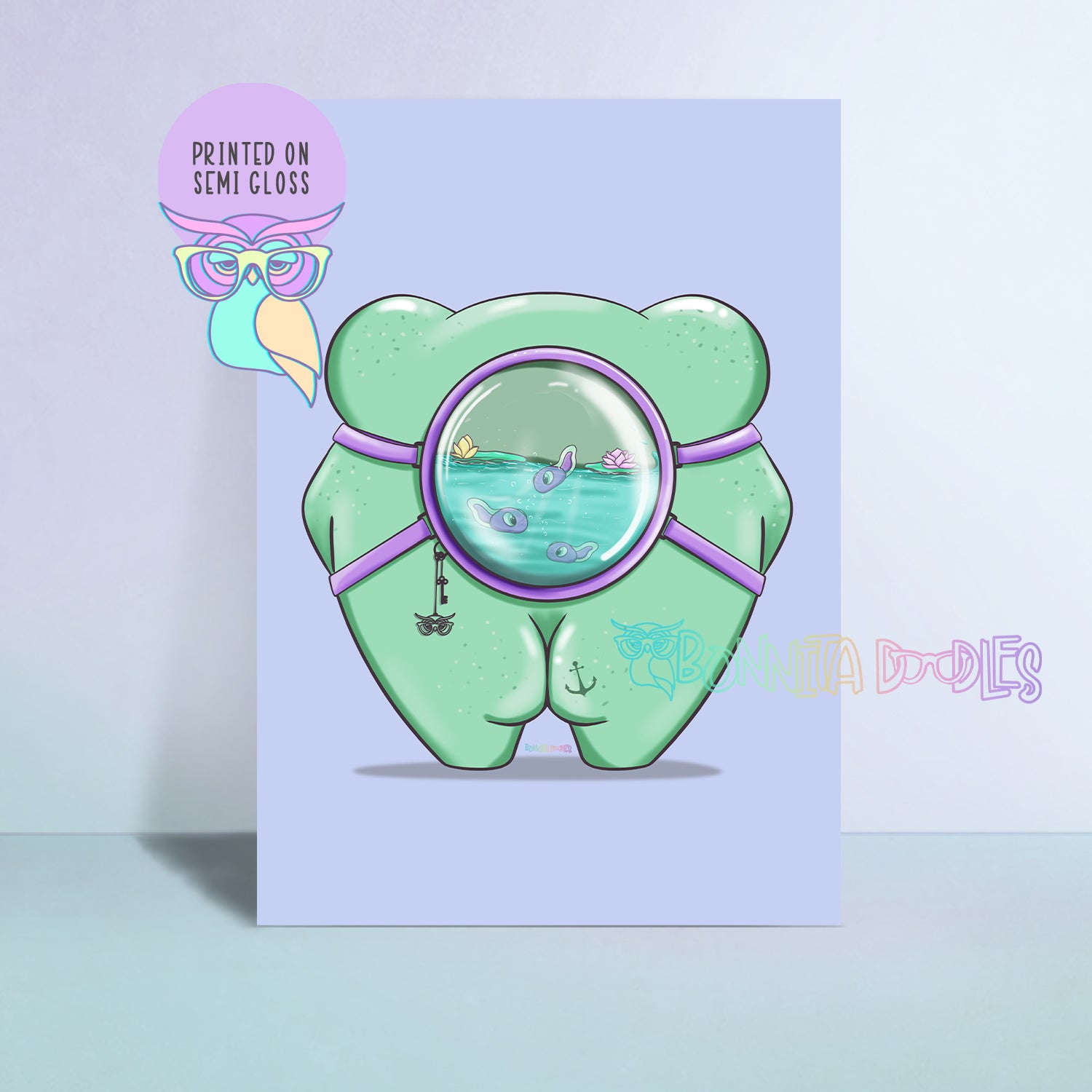 Daddy Daycare Digital Art Print