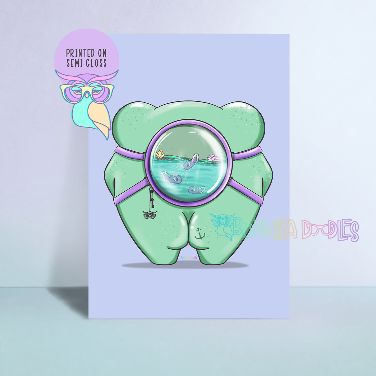 Daddy Daycare Digital Art Print