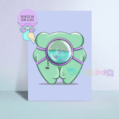 Daddy Daycare Digital Art Print