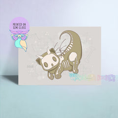 Dratz Digga Fossil A6 print