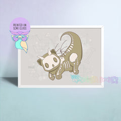 Dratz Digga Fossil A6 print