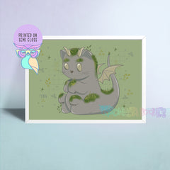 Dratz Fern Moss A6 print