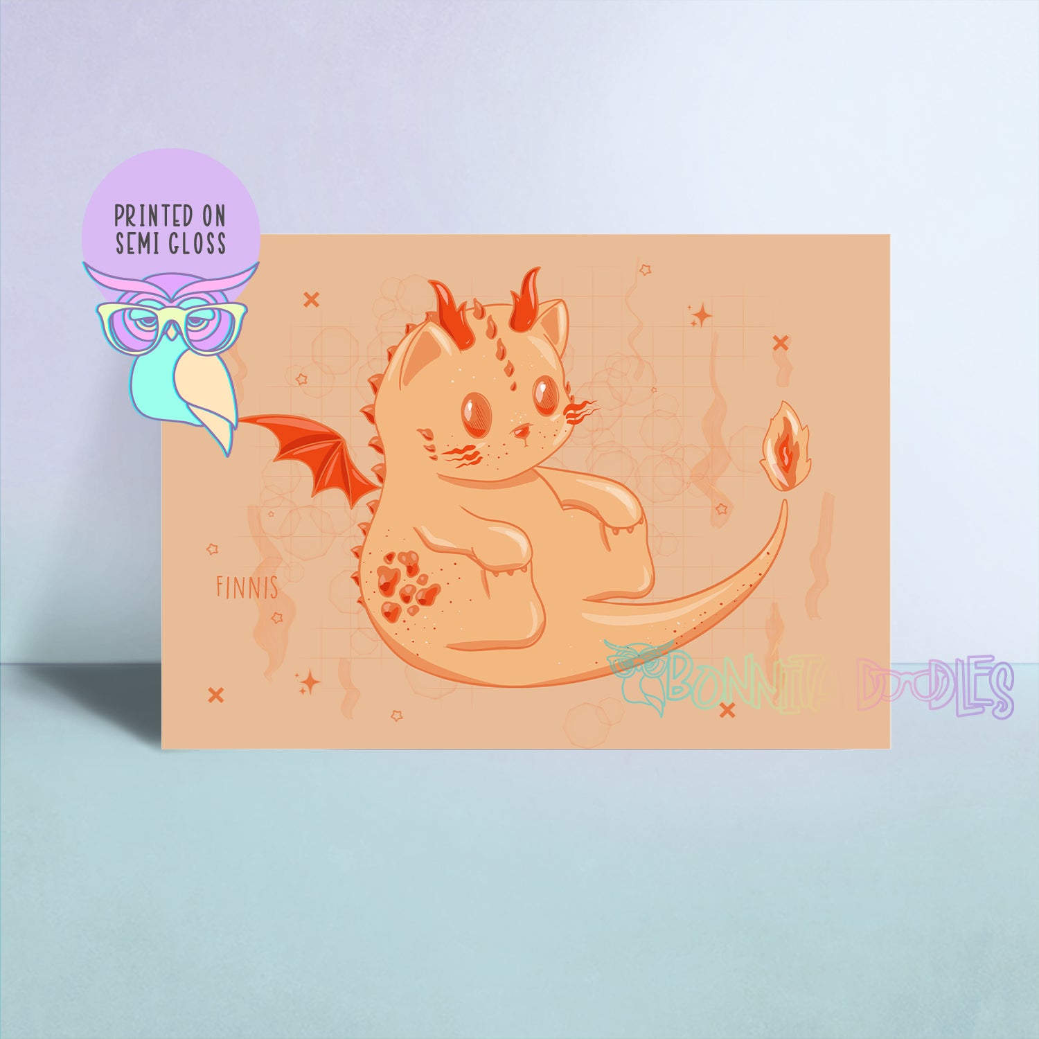 Dratz Finnis Fire A6 print