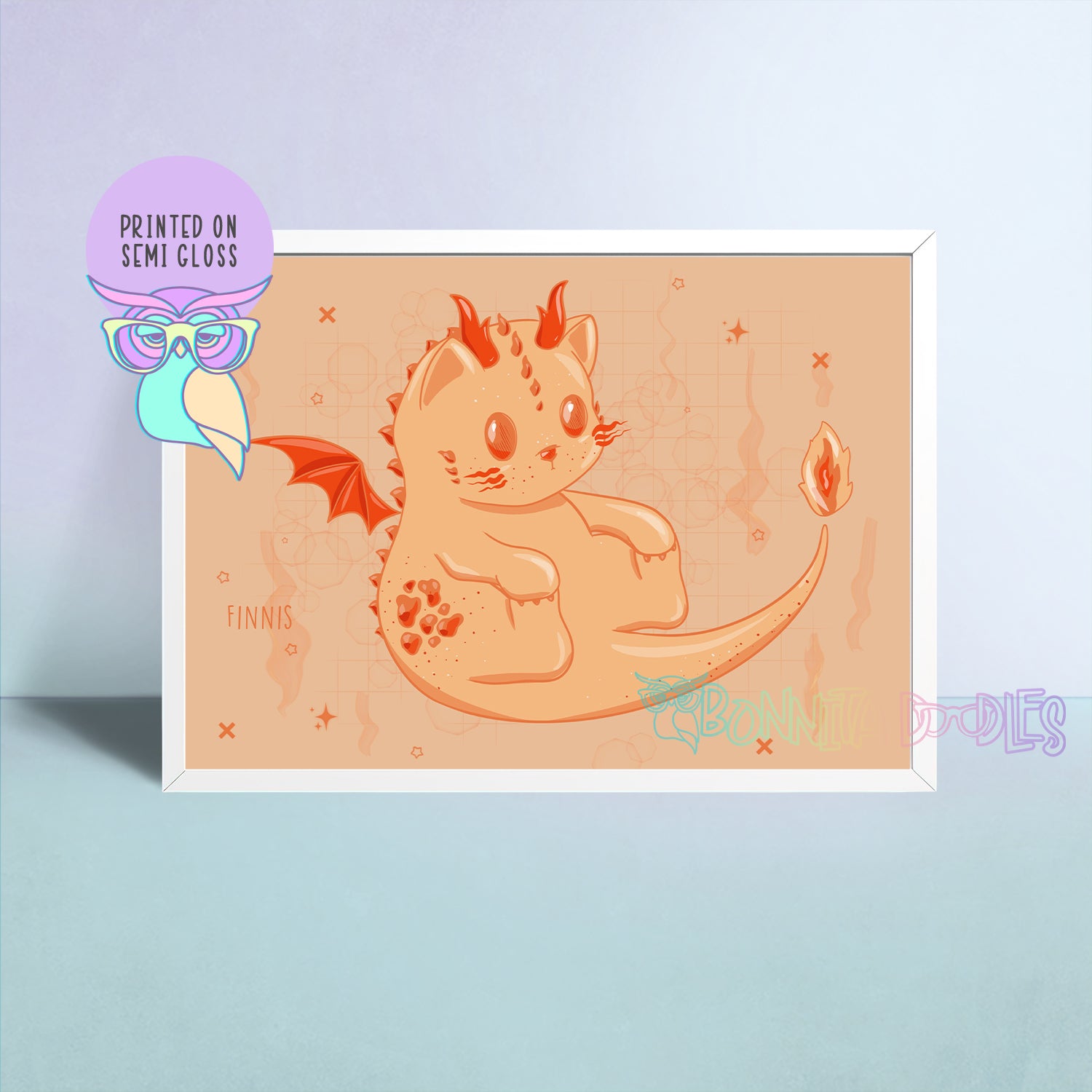 Dratz Finnis Fire A6 print