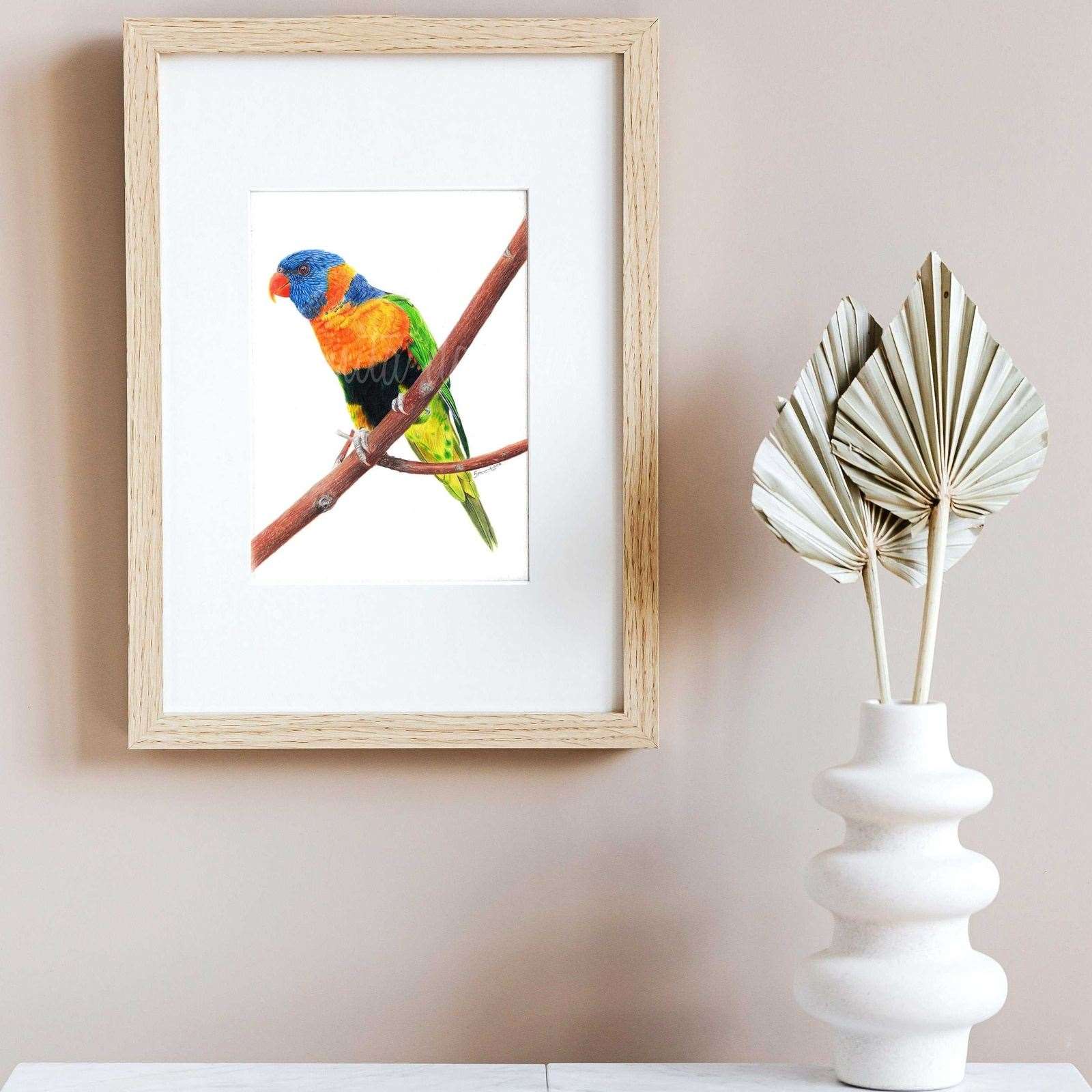 Lorikeet - Original drawing