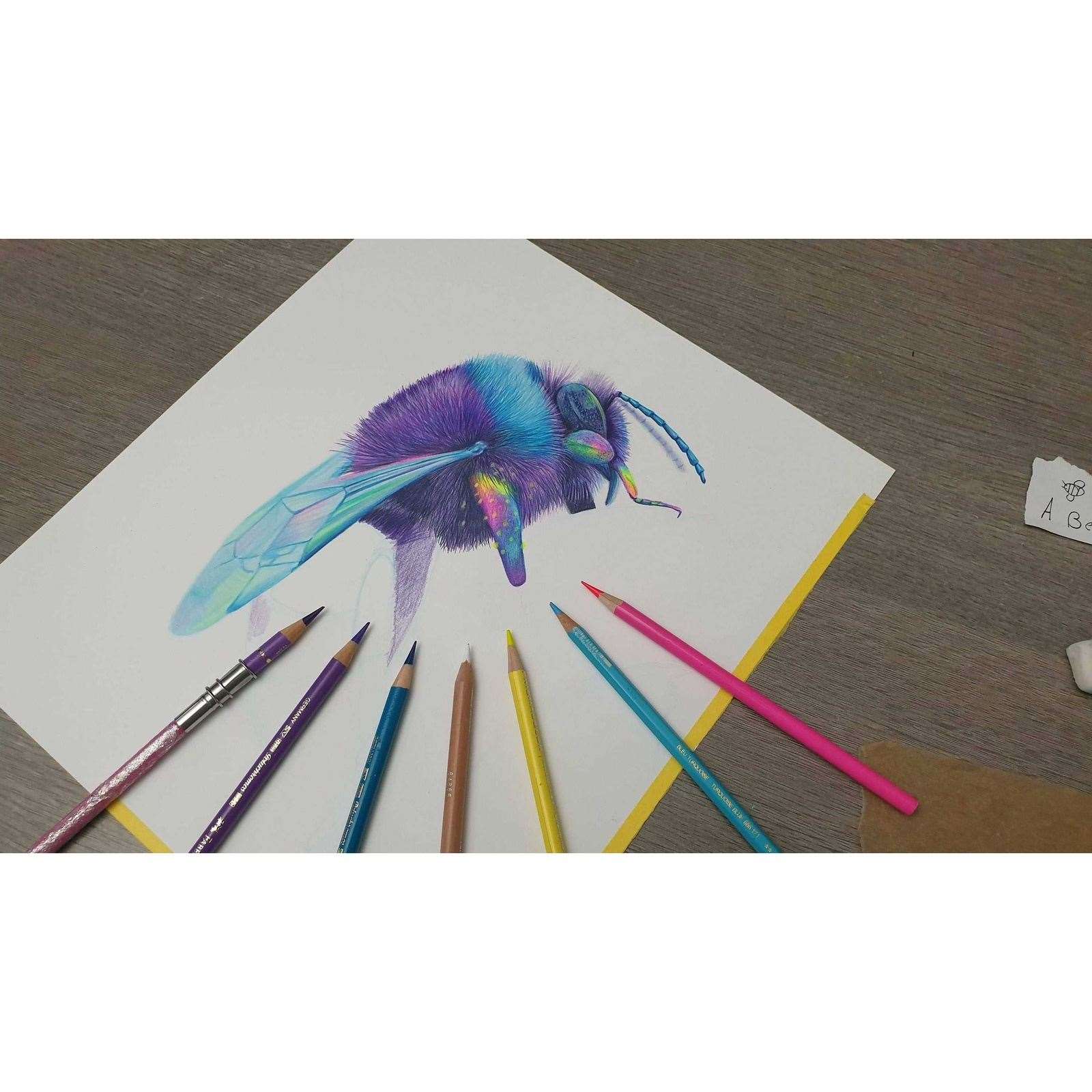 Bumblebee print - Sapphire Series. Home art print
