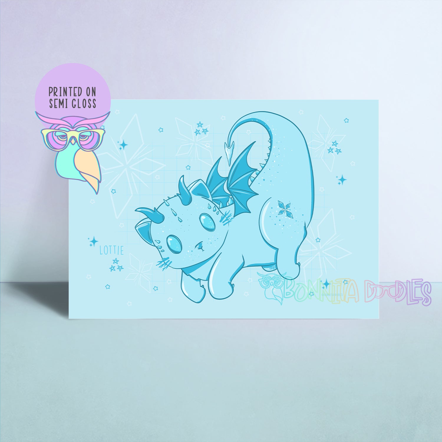 Dratz Lottie Ice A6 print