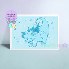 Dratz Lottie Ice A6 print