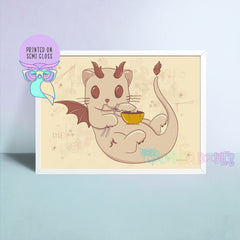 Dratz Lyle Feast A6 print