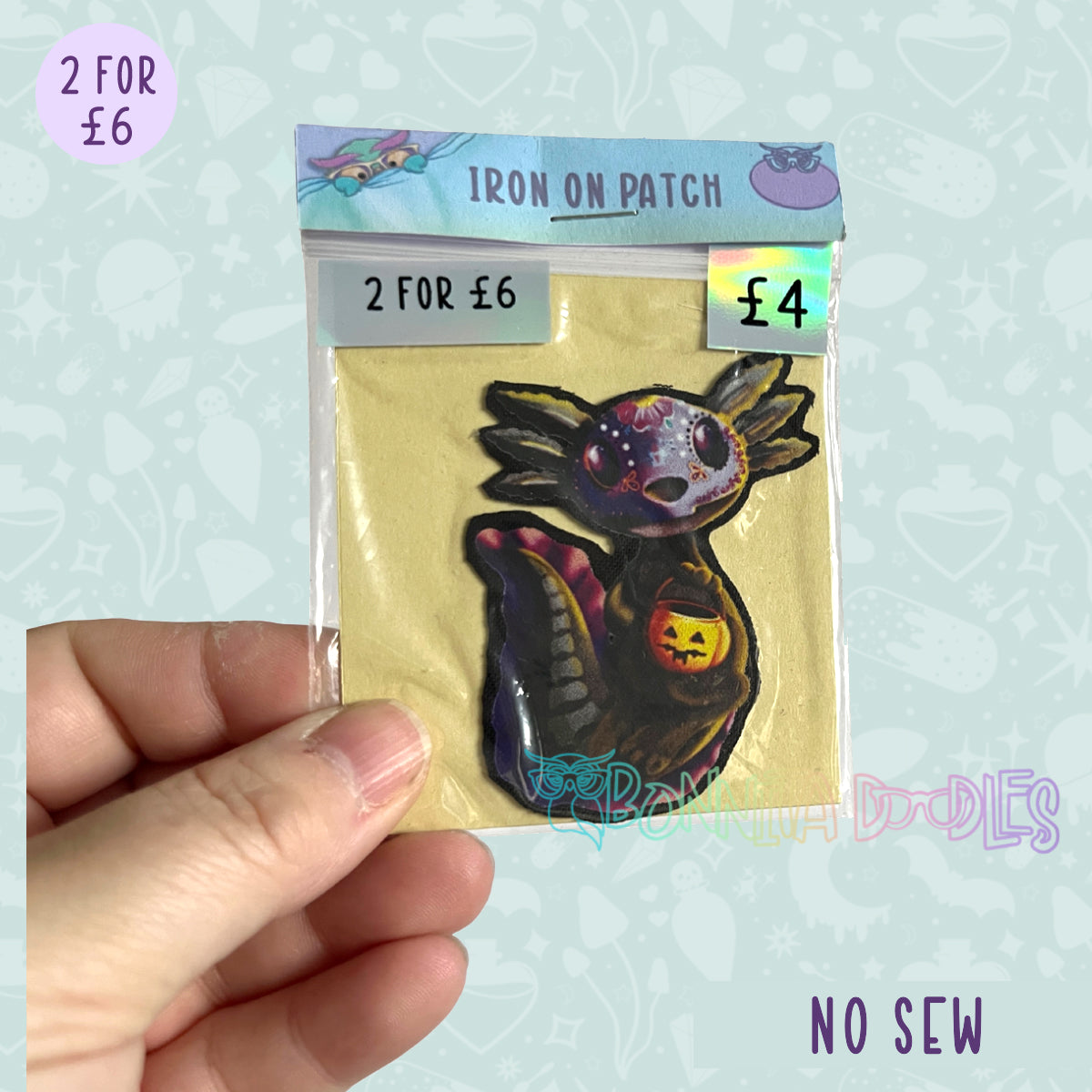 Fun Art patches 2 for £6 | Various Designs | Last Chance