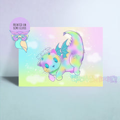 Dratz Pickle Frenzy A6 print