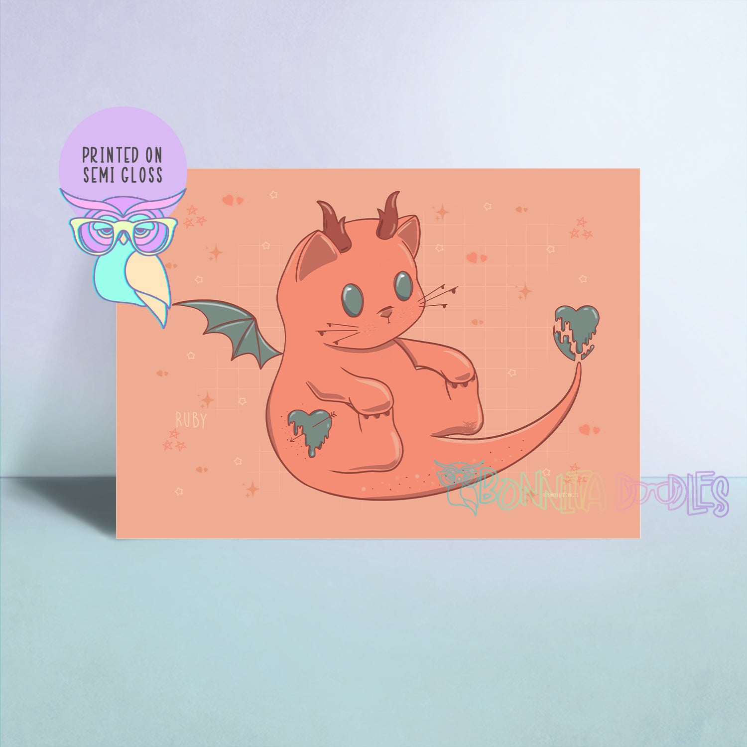 Dratz Ruby Rot A6 print