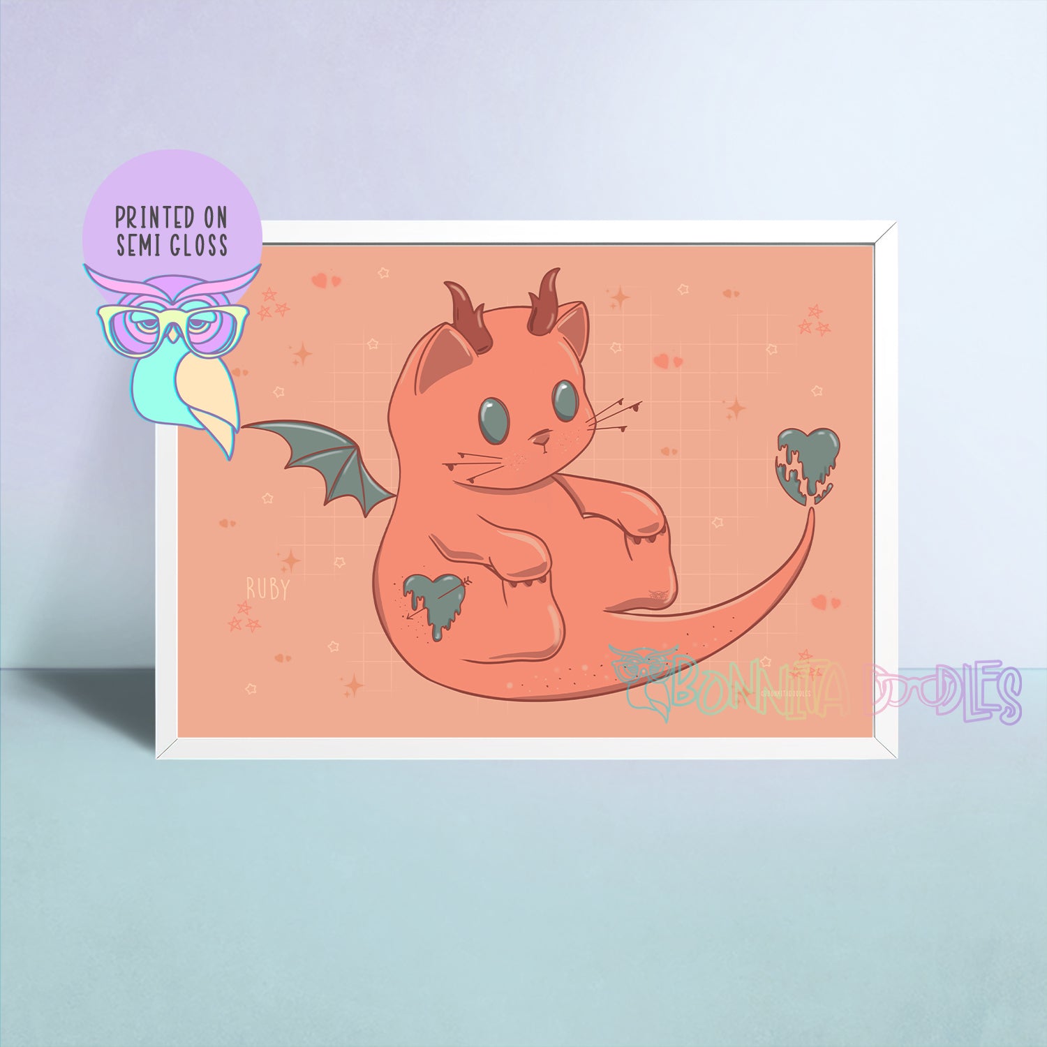 Dratz Ruby Rot A6 print