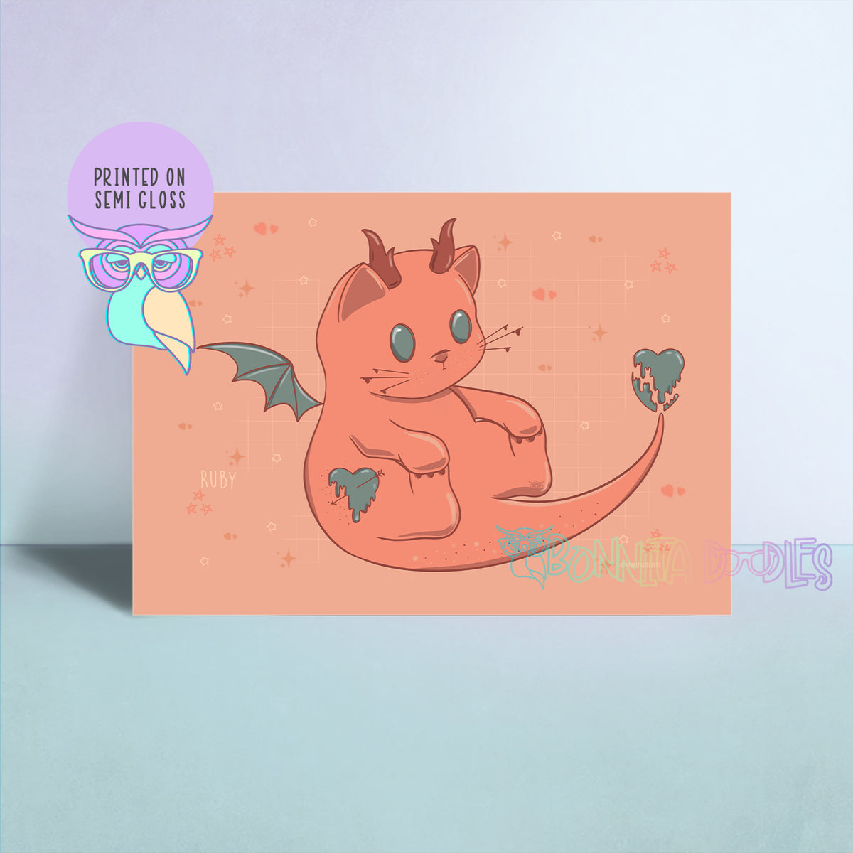 Dratz Ruby Rot A6 print