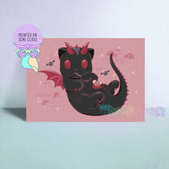 Dratz Sanguine Bleed A6 print