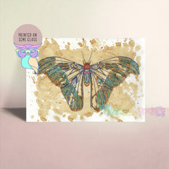 Art Print | Atlas Moth | Steampunk