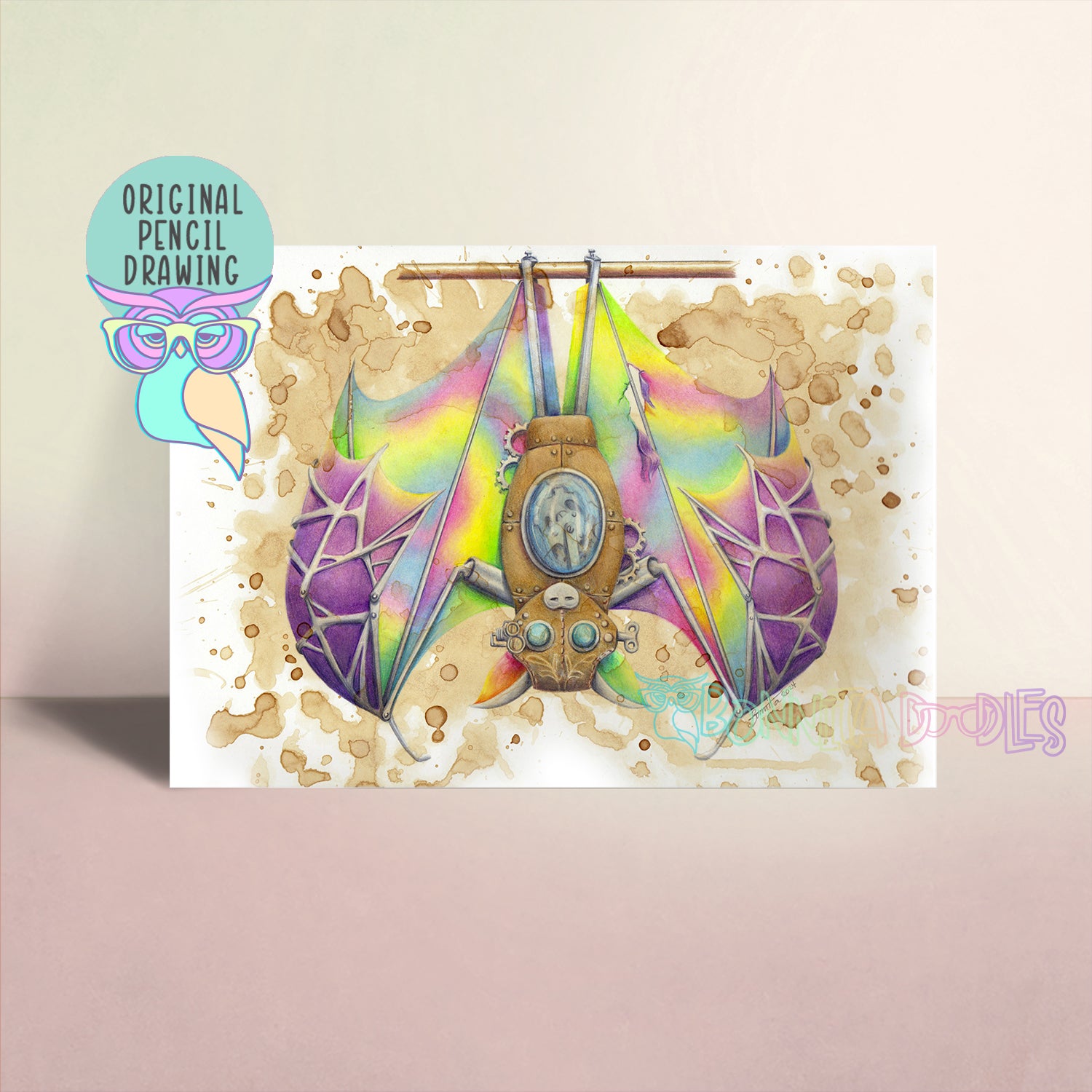 Steampunk | Bat | Original Art