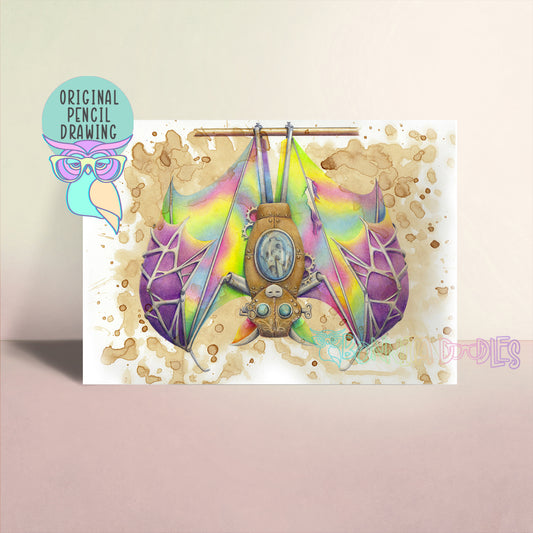 Steampunk | Bat | Original Art